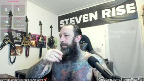 Snapshot of stevenrisenyc chatting on March 22, 2026, 11:02 am StevenRiseNYC online show from March 22, 2026, 11:02 am