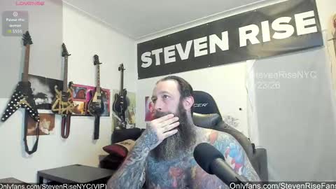 Snapshot of stevenrisenyc chatting on March 24, 2026, 12:48 am StevenRiseNYC online show from March 24, 2026, 12:48 am