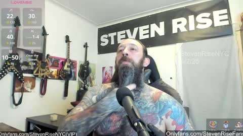 Snapshot of stevenrisenyc chatting on April 2, 2026, 11:46 pm StevenRiseNYC online show from April 2, 2026, 11:46 pm
