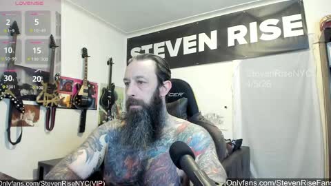 Snapshot of stevenrisenyc chatting on April 5, 2026, 12:35 pm StevenRiseNYC online show from April 5, 2026, 12:35 pm