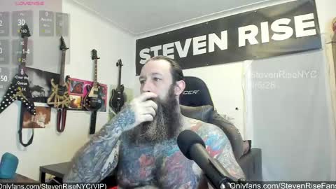 Snapshot of stevenrisenyc chatting on April 6, 2026, 11:55 am StevenRiseNYC online show from April 6, 2026, 11:55 am