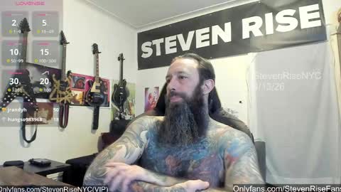 Snapshot of stevenrisenyc chatting on April 14, 2026, 3:56 am StevenRiseNYC online show from April 14, 2026, 3:56 am
