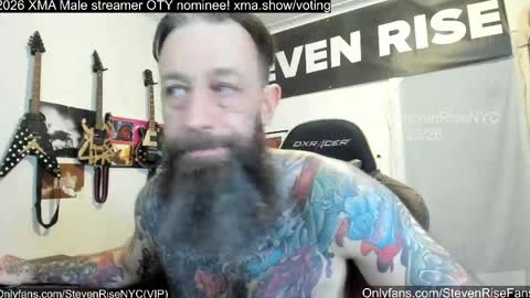Snapshot of stevenrisenyc chatting on April 25, 2026, 12:19 pm StevenRiseNYC online show from April 25, 2026, 12:19 pm
