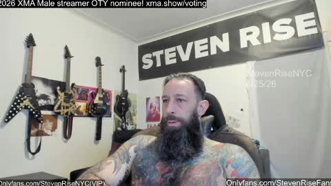Snapshot of stevenrisenyc chatting on April 27, 2026, 11:30 am StevenRiseNYC online show from April 27, 2026, 11:30 am