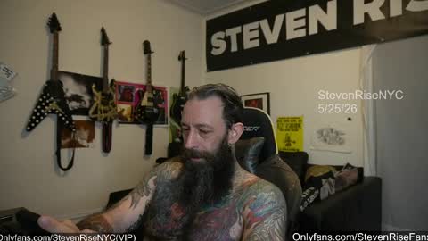 Snapshot of stevenrisenyc chatting on May 26, 2026, 11:28 am StevenRiseNYC online show from May 26, 2026, 11:28 am
