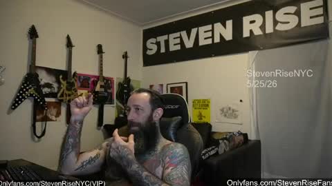 Snapshot of stevenrisenyc chatting on May 26, 2026, 11:56 pm StevenRiseNYC online show from May 26, 2026, 11:56 pm