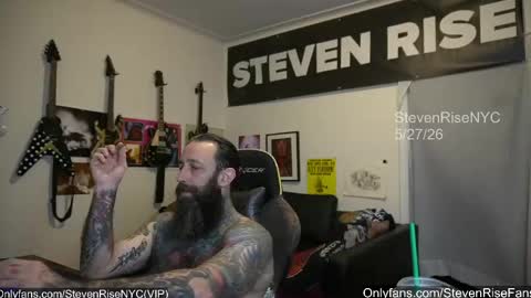 Snapshot of stevenrisenyc chatting on May 29, 2026, 1:03 am StevenRiseNYC online show from May 29, 2026, 1:03 am