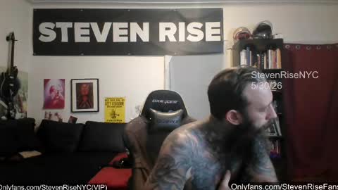 Snapshot of stevenrisenyc chatting on May 30, 2026, 10:45 am StevenRiseNYC online show from May 30, 2026, 10:45 am