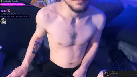 Snapshot of substanc3 chatting on January 27, 2025, 9:00 pm Im Substanc3 online show from January 27, 2025, 9:00 pm