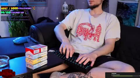 Snapshot of substanc3 chatting on November 21, 2025, 4:49 pm Im Substanc3 online show from November 21, 2025, 4:49 pm