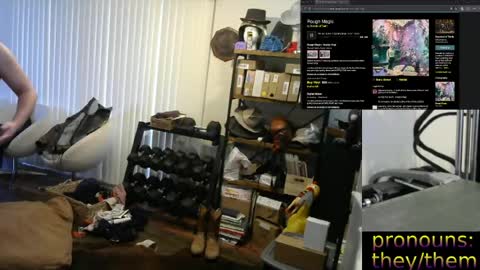 Snapshot of sunshinestreak chatting on March 23, 2026, 6:45 pm im not actually a man my pronouns are theythem online show from March 23, 2026, 6:45 pm