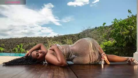 Snapshot of sweer_oshun chatting on January 16, 2026, 3:38 pm Evangeline online show from January 16, 2026, 3:38 pm