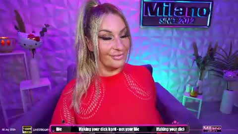 TamaraMilano online show from July 8, 2026, 8:19 am