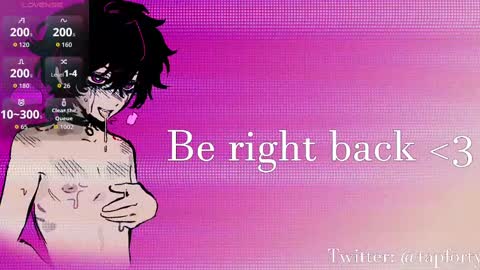 Snapshot of tap_forty chatting on October 10, 2025, 1:04 am tap_forty online show from October 10, 2025, 1:04 am