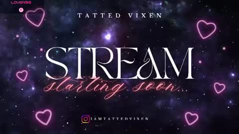 Snapshot of tatted_vixen chatting on July 12, 2026, 5:15 pm Tatted Queen online show from July 12, 2026, 5:15 pm