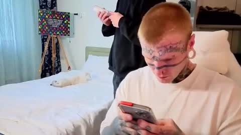 Snapshot of tattooed666cat chatting on February 3, 2026, 9:14 am Alex but u can call me Theo online show from February 3, 2026, 9:14 am