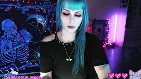 Snapshot of terror_candy chatting on January 27, 2025, 3:47 am CRY BABY online show from January 27, 2025, 3:47 am