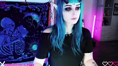 Snapshot of terror_candy chatting on February 23, 2025, 4:39 am CRY BABY online show from February 23, 2025, 4:39 am