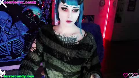 Snapshot of terror_candy chatting on March 1, 2025, 3:43 am CRY BABY online show from March 1, 2025, 3:43 am