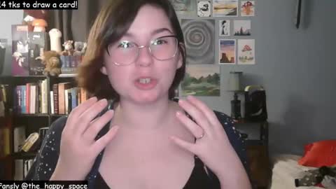 Snapshot of the_happy_space chatting on January 9, 2026, 1:52 am MATERNITY LEAVE online show from January 9, 2026, 1:52 am