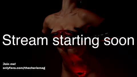 Snapshot of thecherie chatting on February 21, 2026, 8:21 pm Cherie online show from February 21, 2026, 8:21 pm