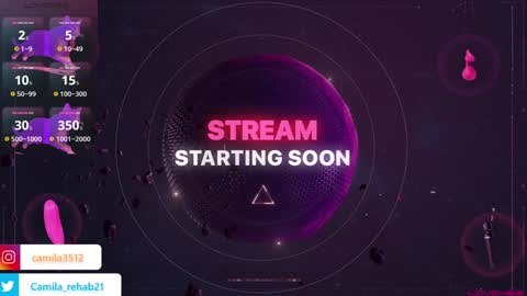 Camila online show from February 1, 2025, 4:00 pm