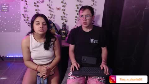 Snapshot of tina_n_charlie chatting on February 3, 2026, 2:55 pm Tina N Charlie online show from February 3, 2026, 2:55 pm