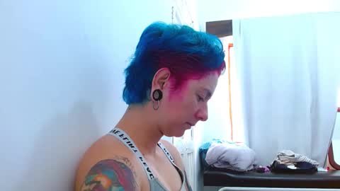 Snapshot of tomboyblue chatting on March 18, 2026, 5:38 pm Blue online show from March 18, 2026, 5:38 pm