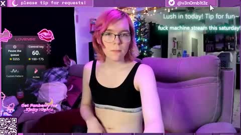 Snapshot of v3n0mb1t3z chatting on December 13, 2025, 9:09 pm kermit online show from December 13, 2025, 9:09 pm