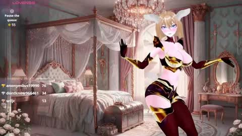 Valkie-Chan online show from November 17, 2025, 10:26 pm