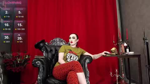 Snapshot of venenaschwarz chatting on December 3, 2025, 4:49 pm MISTRESS online show from December 3, 2025, 4:49 pm