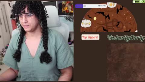 Snapshot of violentlycurly chatting on September 16, 2025, 10:11 pm Curly the Coin Operated Toy online show from September 16, 2025, 10:11 pm