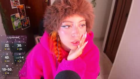 Snapshot of violetaarey chatting on January 7, 2026, 11:29 pm Violeta Help me reach 150 thumbs up online show from January 7, 2026, 11:29 pm