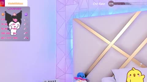 Snapshot of violettbloss chatting on December 7, 2024, 4:53 am Violeta online show from December 7, 2024, 4:53 am