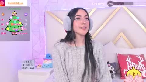 Snapshot of violettbloss chatting on December 12, 2024, 11:25 pm Violeta online show from December 12, 2024, 11:25 pm