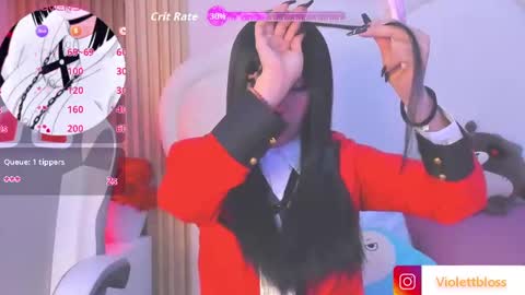 Snapshot of violettbloss chatting on September 13, 2025, 4:23 am Violeta online show from September 13, 2025, 4:23 am