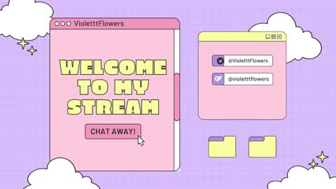 Snapshot of violetttflowers chatting on January 12, 2026, 3:56 am Violet Flowers online show from January 12, 2026, 3:56 am