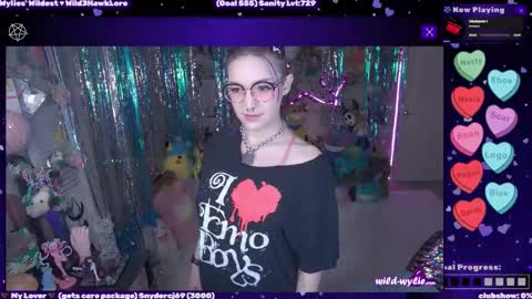 Snapshot of wildwylie chatting on February 11, 2026, 3:22 am Wylie Wanderlust online show from February 11, 2026, 3:22 am