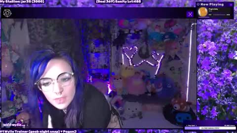 Snapshot of wildwylie chatting on May 22, 2026, 2:19 am Wylie Wanderlust online show from May 22, 2026, 2:19 am