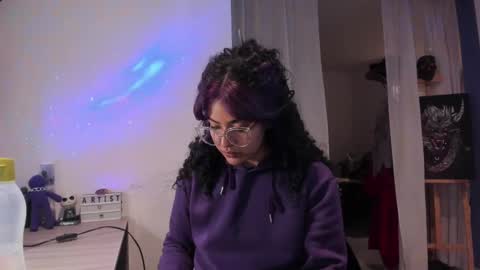 Snapshot of witchofhearts chatting on February 17, 2025, 4:20 am Luna Violeta A r t i s t online show from February 17, 2025, 4:20 am