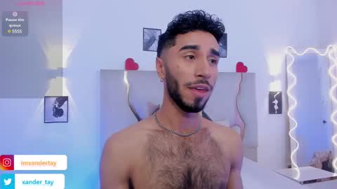 Snapshot of xander_tay chatting on February 26, 2025, 7:38 pm ISSANDER online show from February 26, 2025, 7:38 pm