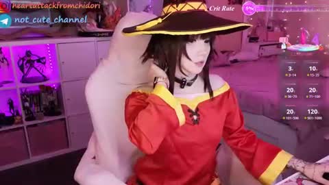 Snapshot of yourcutewaifu chatting on August 2, 2026, 7:18 am Lina Fansly online show from August 2, 2026, 7:18 am