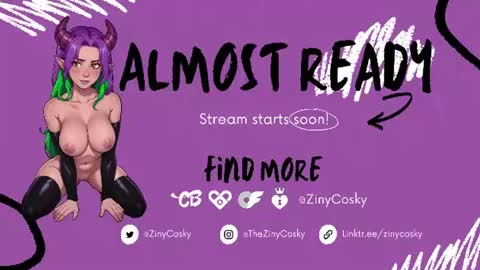 Ziny Cosky online show from July 13, 2026, 3:53 am
