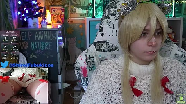 ShiroiFubuki online show from December 31, 2024, 8:26 am