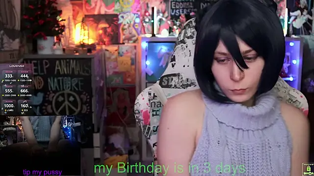 ShiroiFubuki online show from February 17, 2025, 4:26 pm