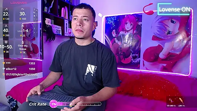 Snapshot of AntonellaAndMao chatting on September 28, 2025, 7:30 pm AntonellaAndMao online show from September 28, 2025, 7:30 pm