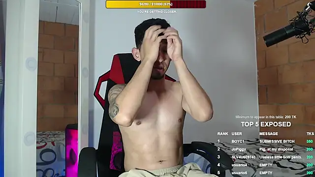 stevenSEX123 online show from May 13, 2026, 2:42 am