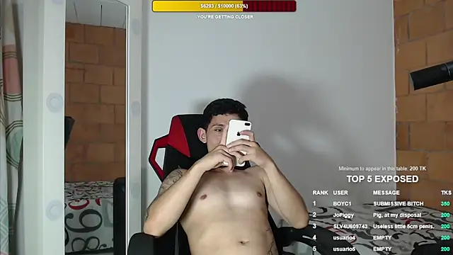 stevenSEX123 online show from May 15, 2026, 5:03 am