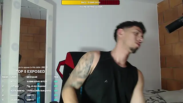 stevenSEX123 online show from May 26, 2026, 3:46 am