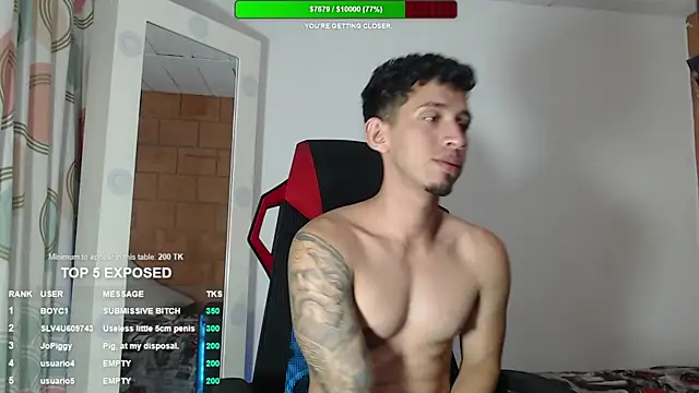 stevenSEX123 online show from July 15, 2026, 2:06 am